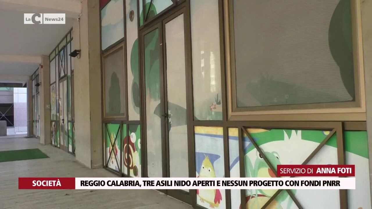 Reggio Calabria, tre asili nido aperti e nessun progetto con fondi Pnrr