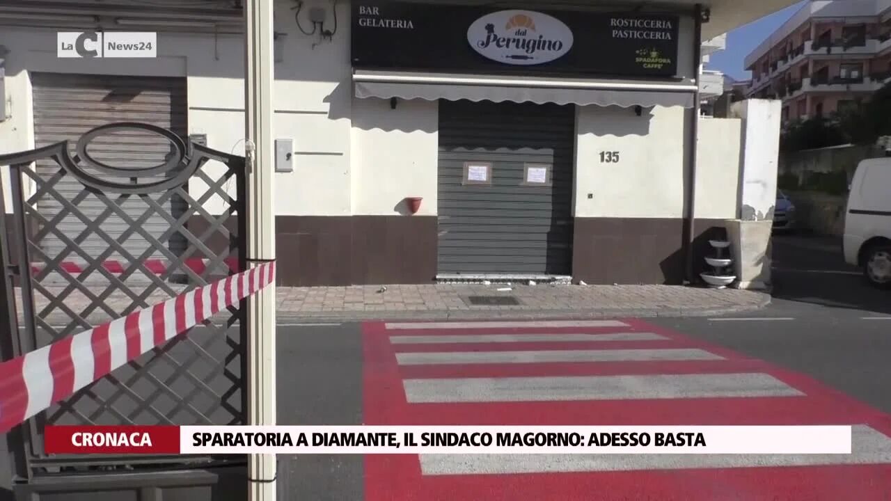 Sparatoria a Diamante, il sindaco Magorno: «Adesso basta»