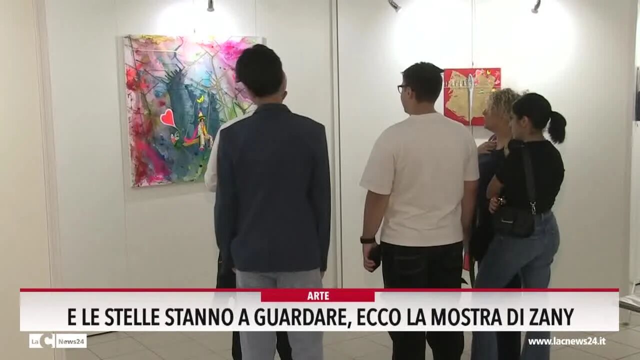 E le stelle stanno a guardare, ecco la mostra di Zany