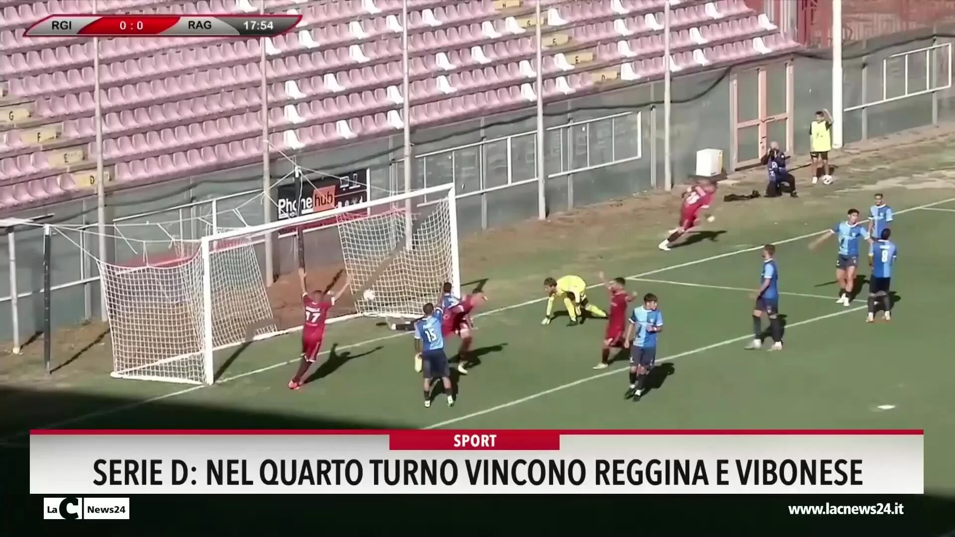Serie D nel quarto turno vincono Reggina e Vibonese