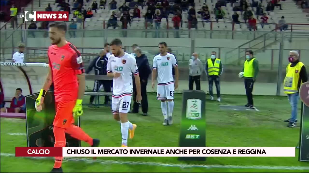 Chiuso il mercato invernale anche per Cosenza e Reggina