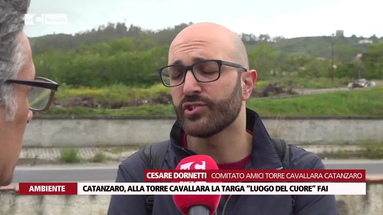 Catanzaro, alla torre Cavallara la targa “Luogo del cuore” Fai