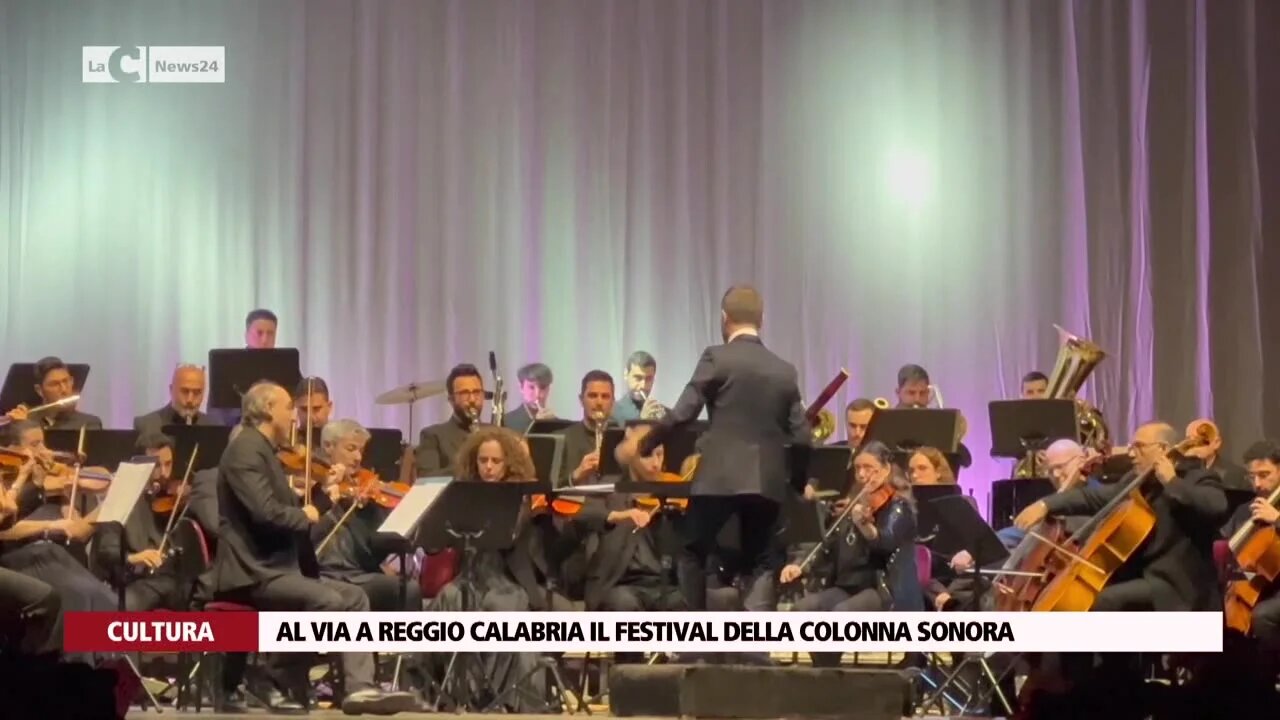 Al via a Reggio Calabria il Festival della Colonna Sonora