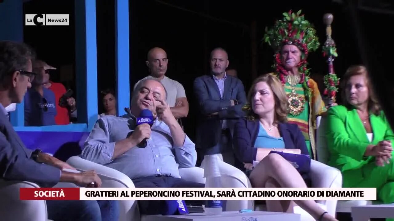 Gratteri al peperoncino festival, sarà cittadino onorario di Diamante