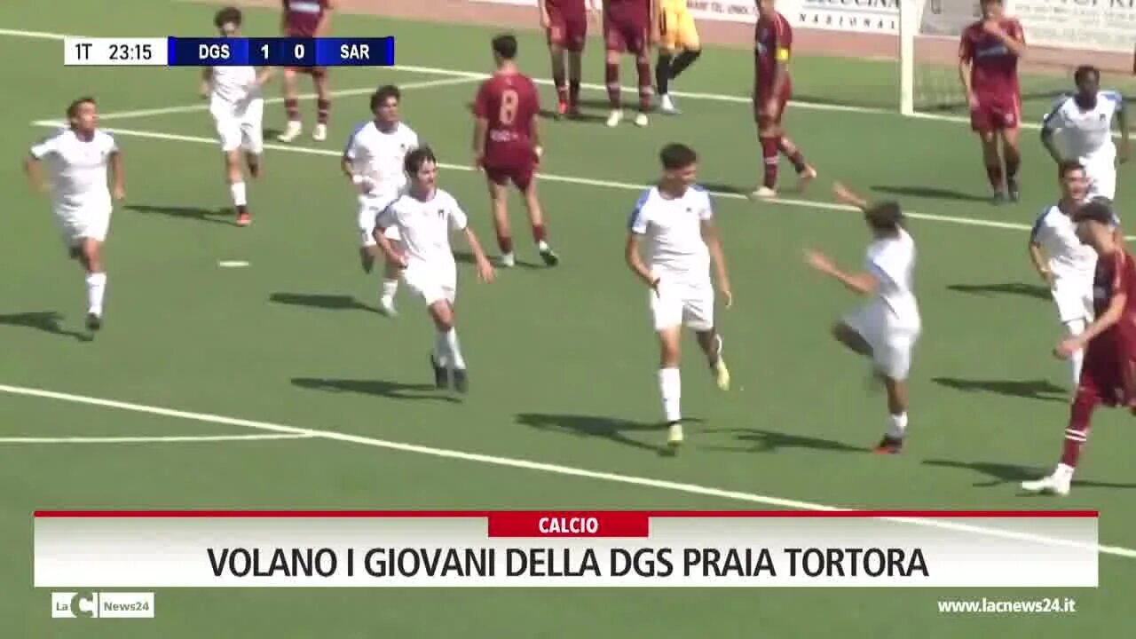 Volano i giovani della DGS Praia Tortora