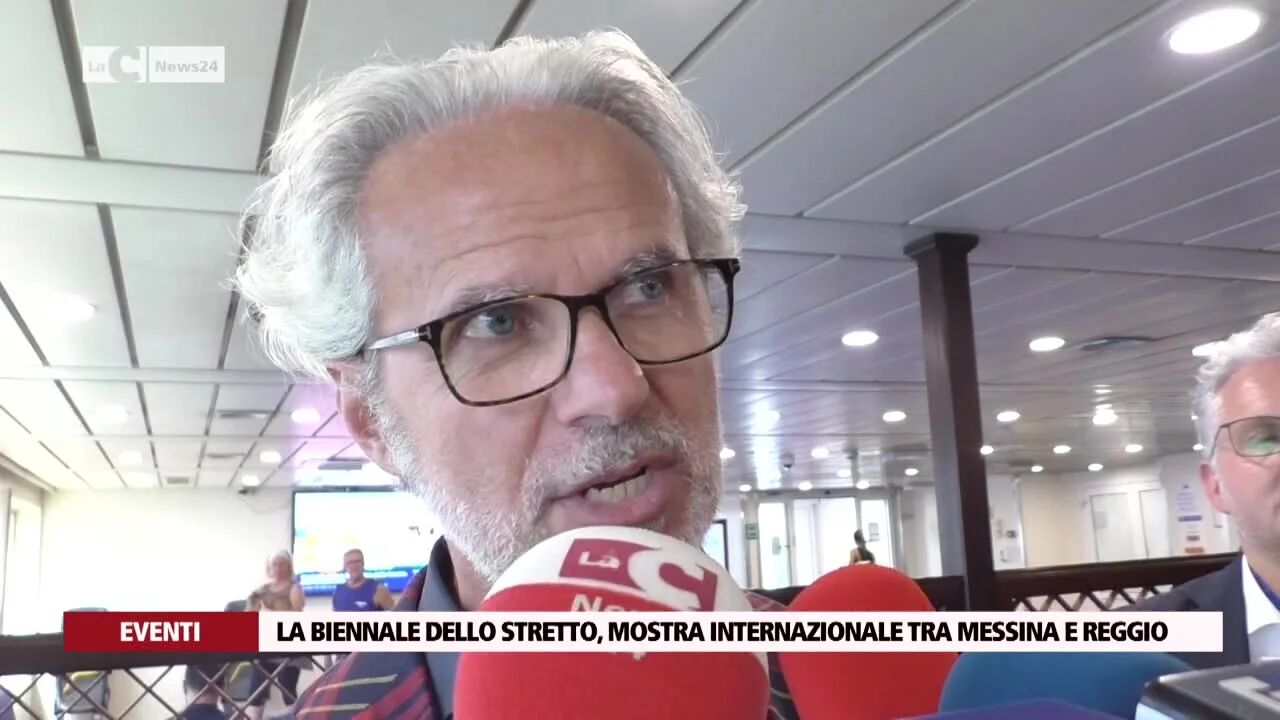 La biennale dello Stretto, mostra internazionale tra Messina e Reggio