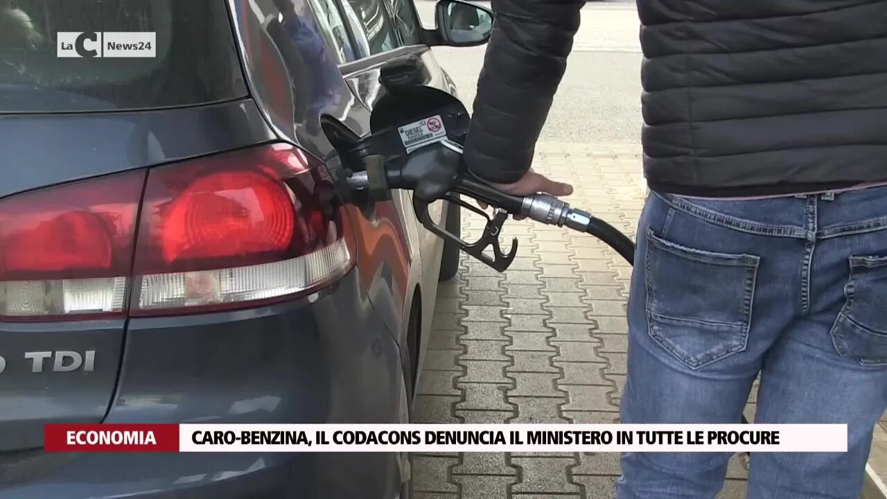 Caro-Benzina, il Codacons denuncia il ministero in tutte le Procure