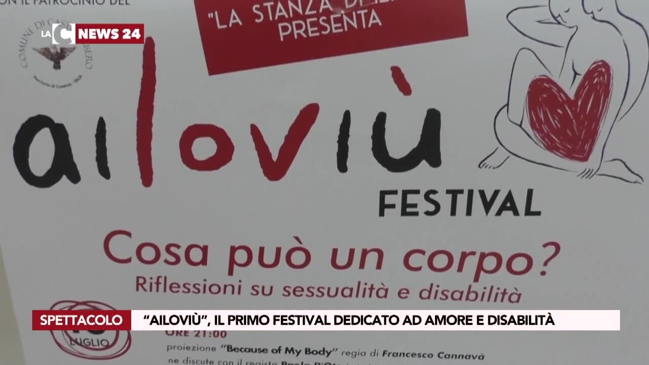 Tutti dicono Ailoviù, a Castrolibero il primo festival dedicato all'amore e alla disabilità