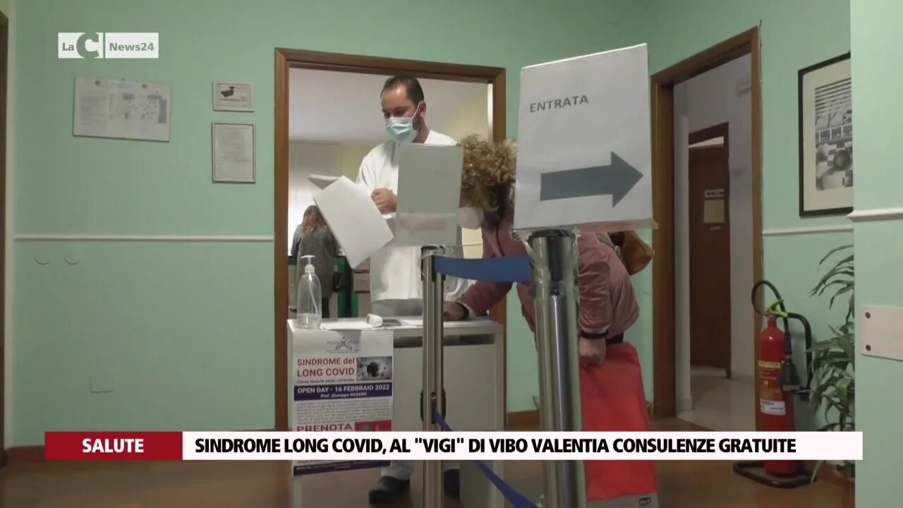 Sindrome da Long Covid, grande adesione alle consulenze gratuite a Vibo Valentia