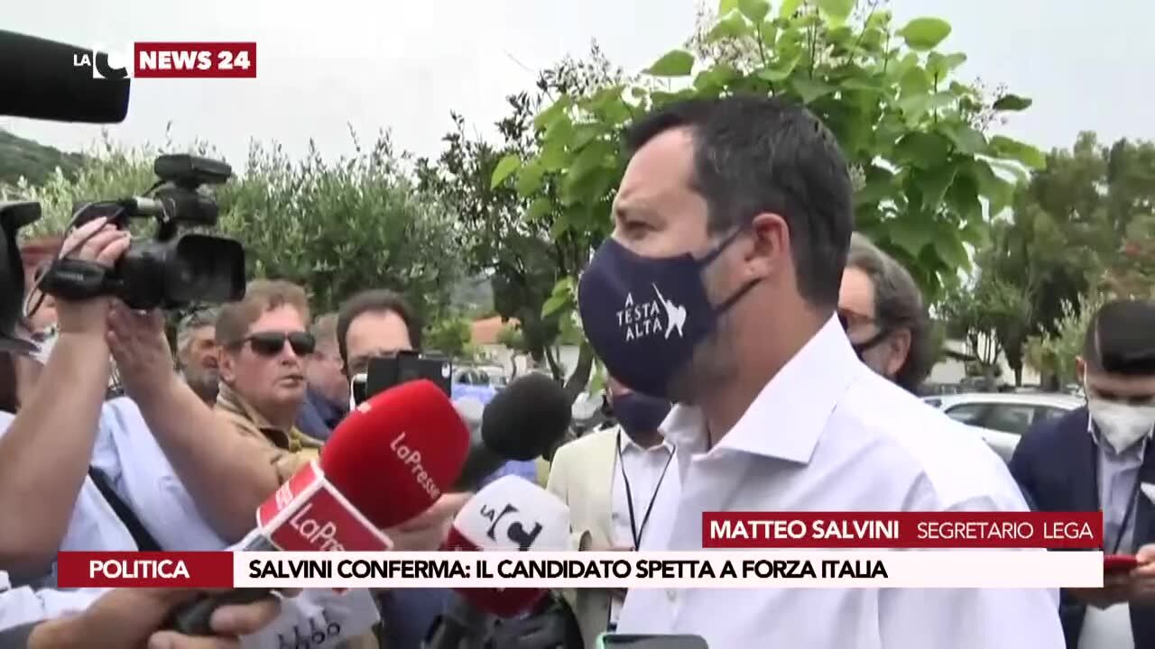 Regionali, Salvini conferma: «Il candidato spetta a Forza Italia»