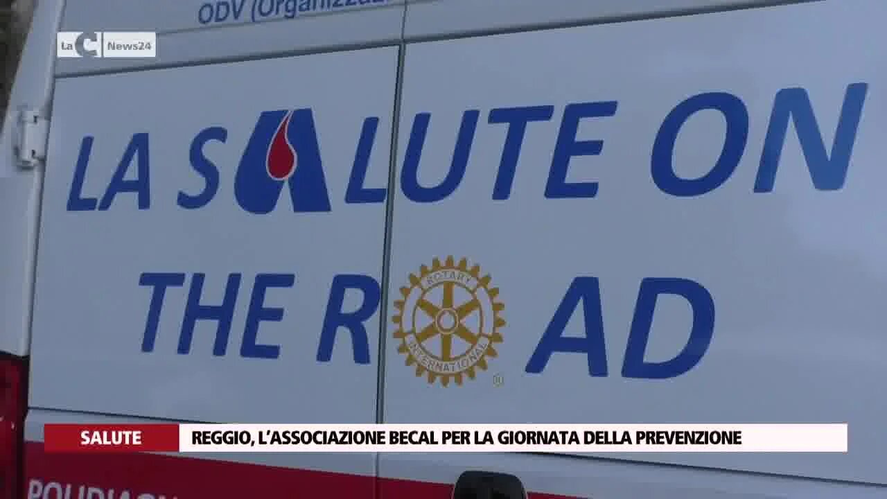 Reggio, l’associazione BeCal per la giornata della prevenzione