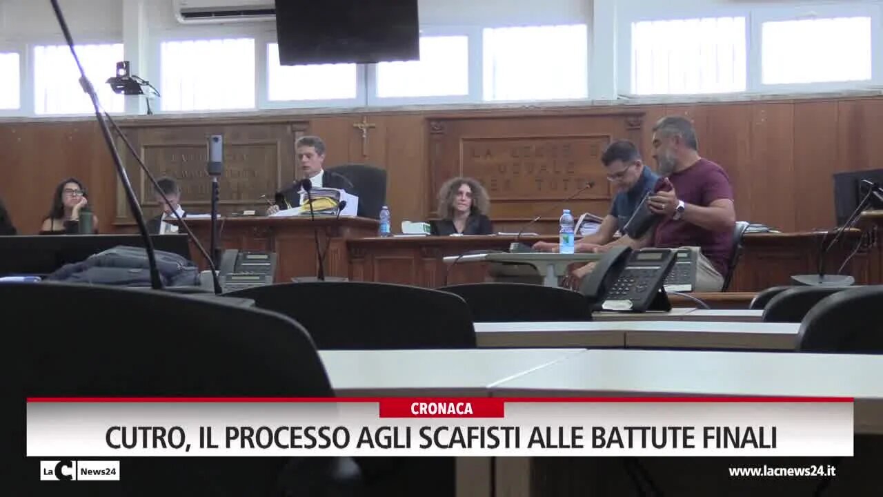 Cutro, il processo agli scafisti alle battute finali