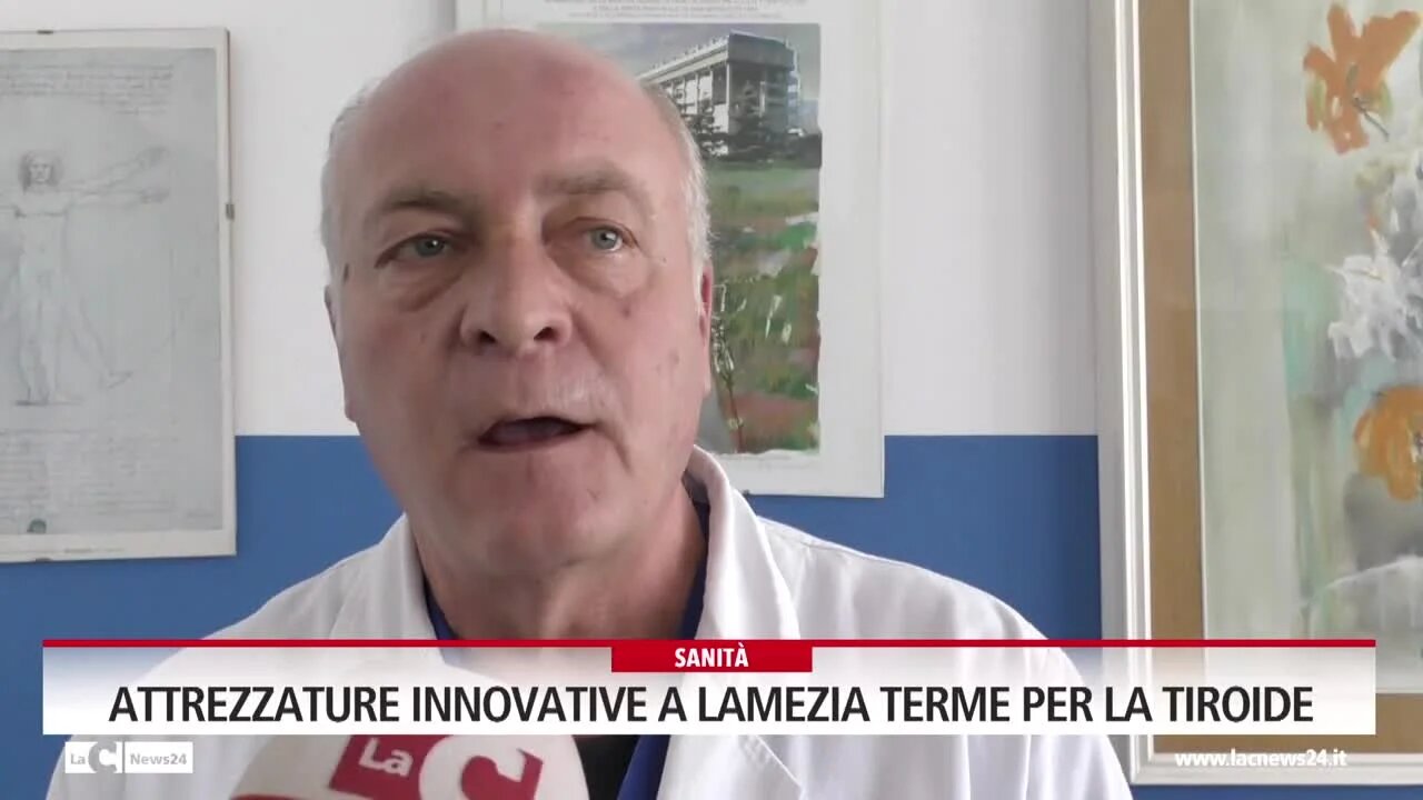 Attrezzature innovative a Lamezia terme per la tiroide