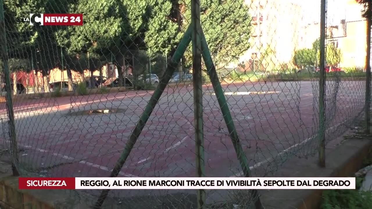 Reggio, al rione Marconi tracce di vivibilità sepolte dal degrado