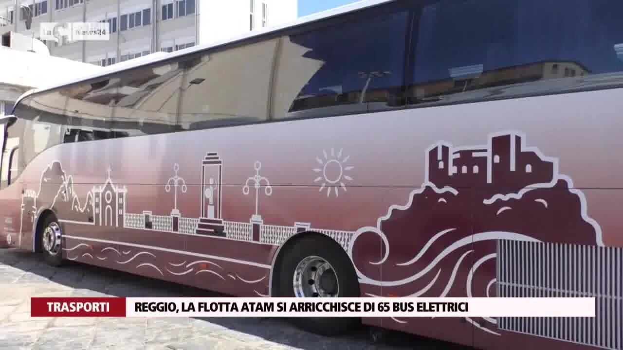 Reggio, la flotta Atam si arricchisce con 65 bus elettrici