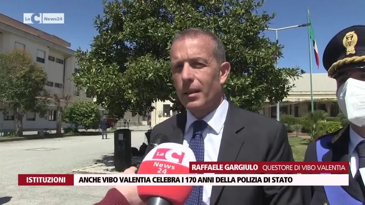 Anche Vibo Valentia celebra i 170 anni della Polizia di Stato