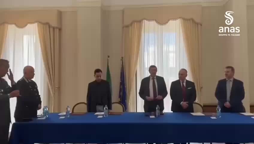 Trasversale delle Serre: firmato in Prefettura a Vibo il protocollo d'intesa sulla sicurezza nei cantieri -Video