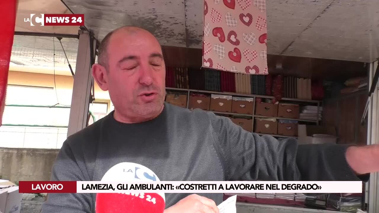 Lamezia, gli ambulanti: «costretti a lavorare nel degrado»