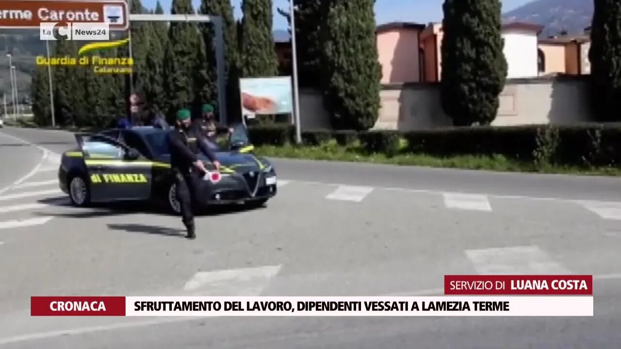 Sfruttamento del lavoro, dipendenti vessati a Lamezia Terme