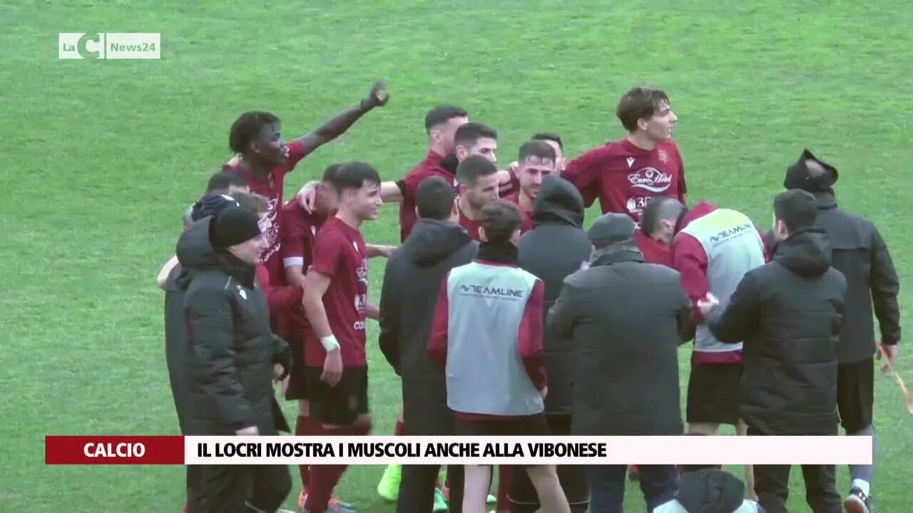 Il Locri mostra i muscoli anche alla Vibonese