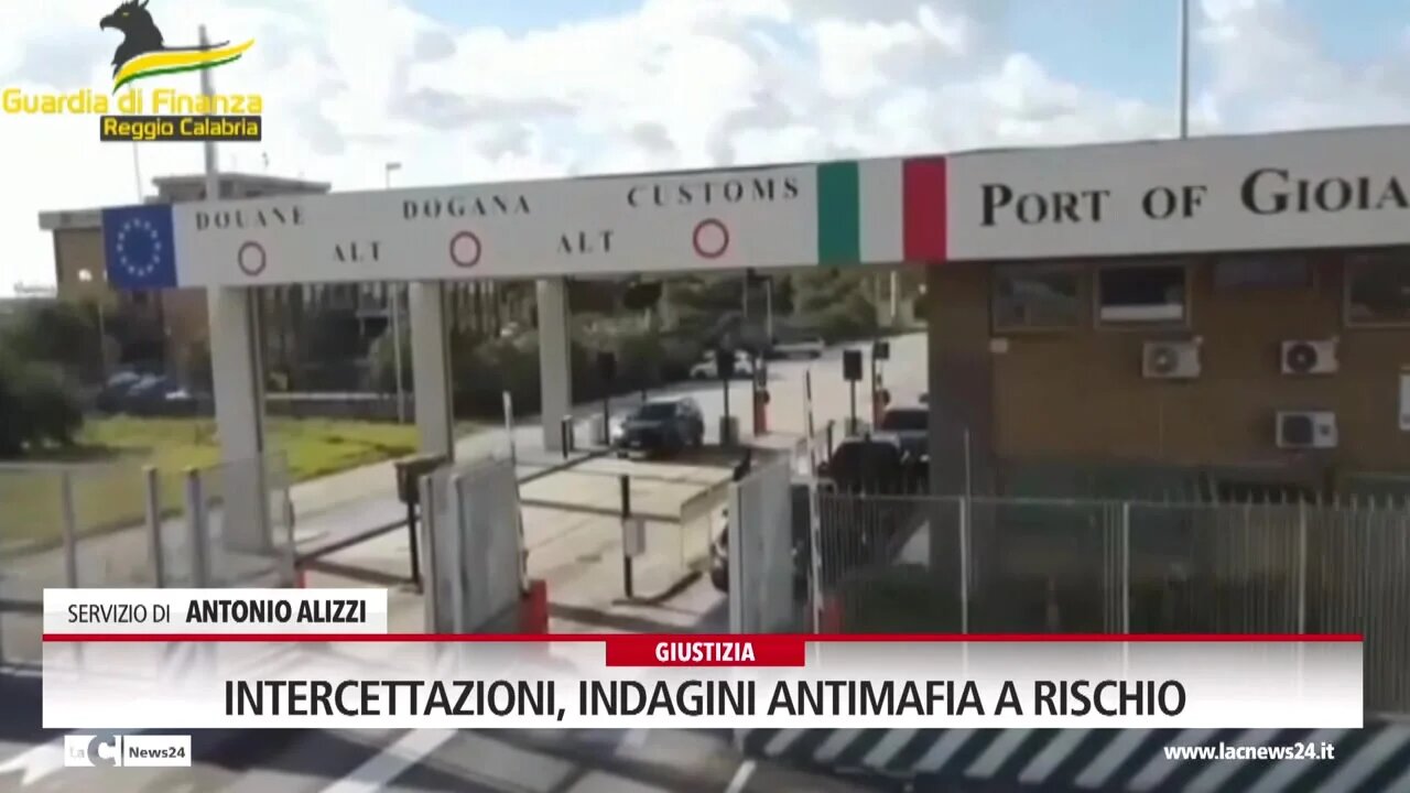 Intercettazioni, indagini antimafia a rischio