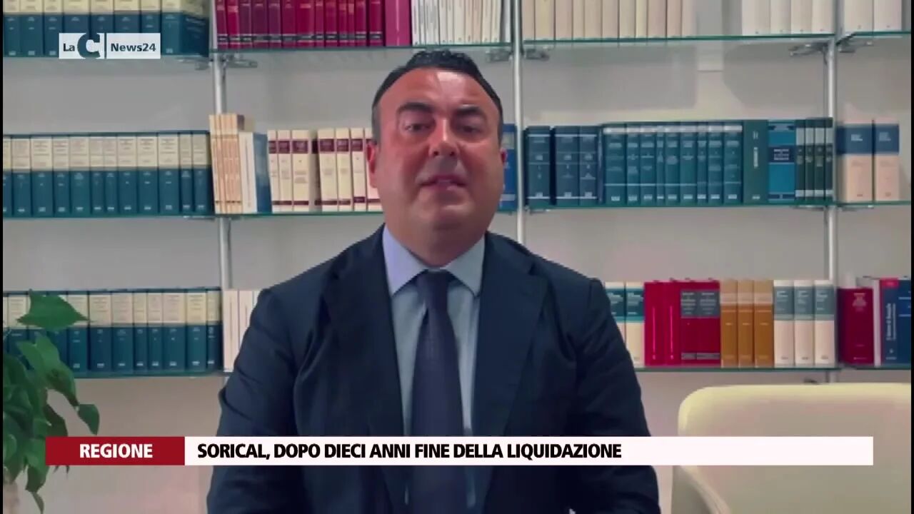 Sorical, dopo dieci anni fine della liquidazione