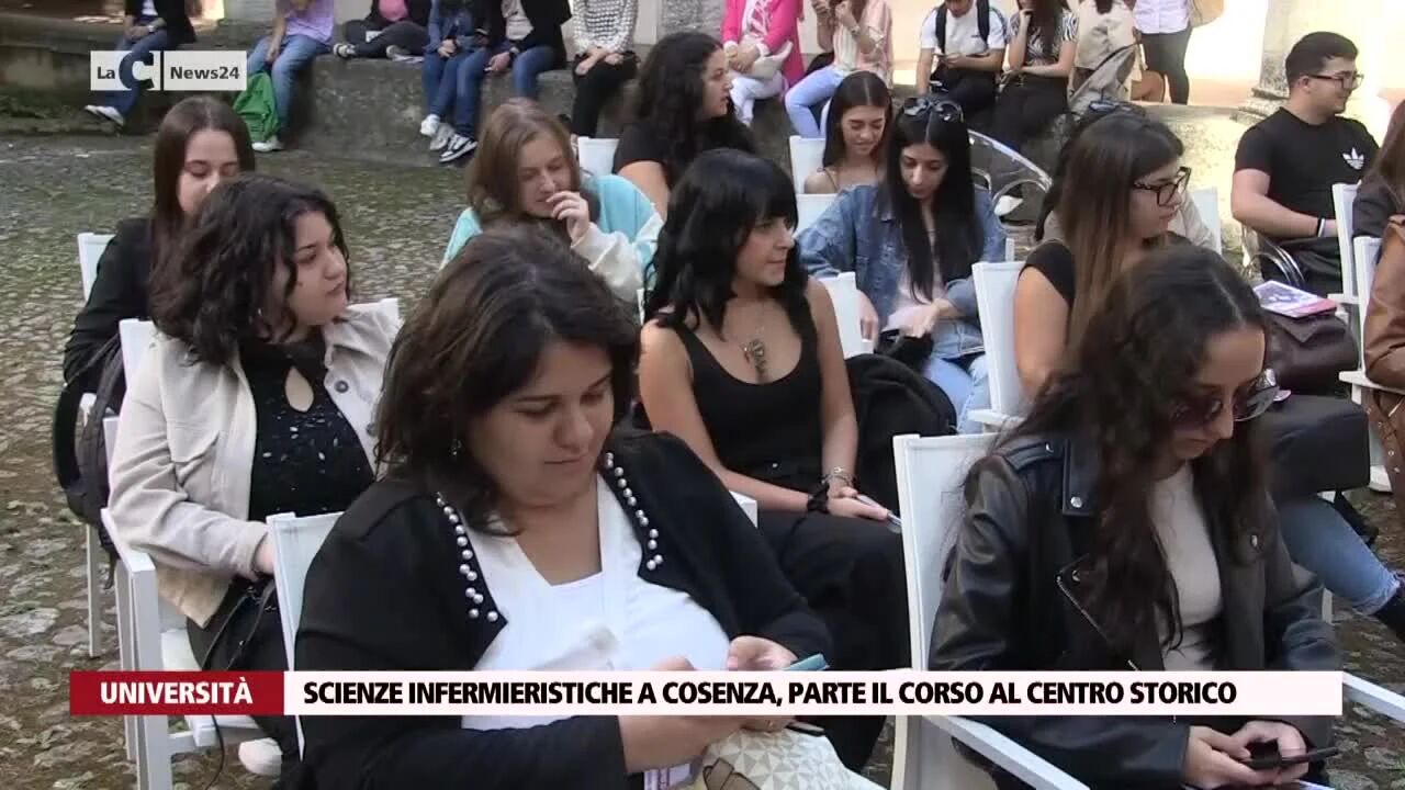 Scienze infermieristiche a Cosenza, parte il corso al centro storico