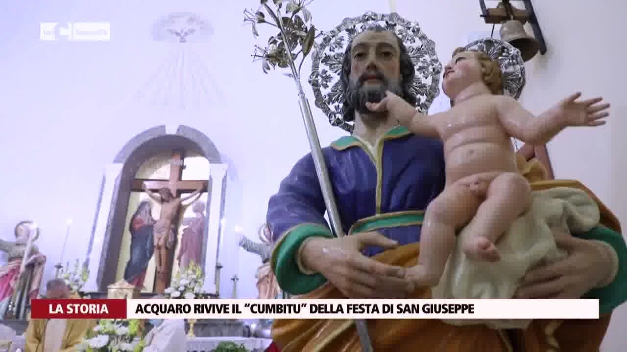 Acquaro rivive il “Cumbitu” della Festa di San Giuseppe