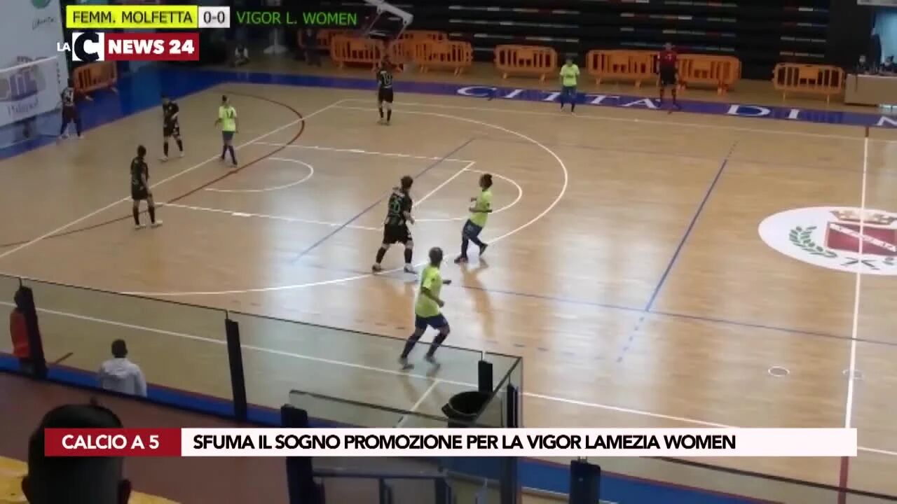 Sfuma il sogno promozione per la Vigor Lamezia Women