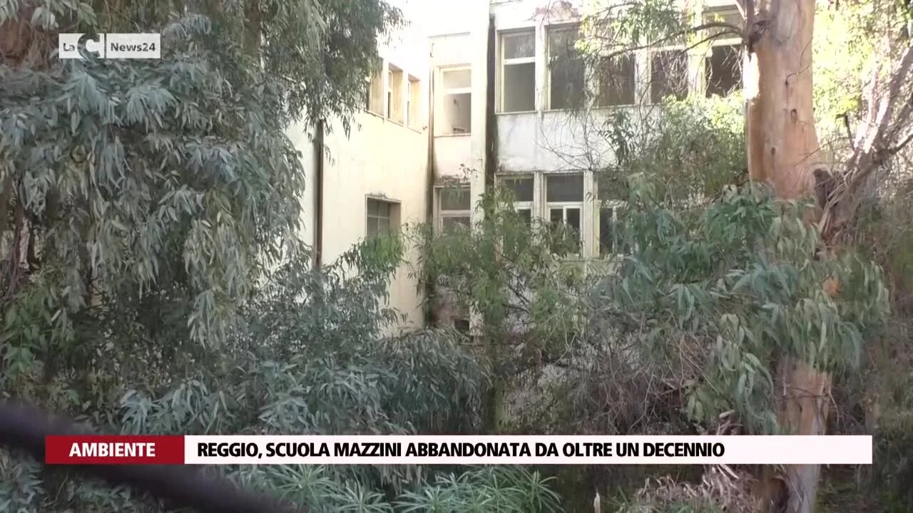 Reggio, abbandonata al degrado da più di dieci anni: ecco cosa rimane di quella che un tempo era una scuola