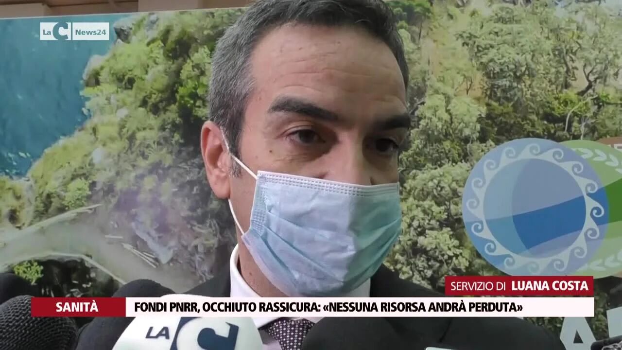 Fondi Pnrr, Occhiuto rassicura: «Nessuna risorsa andrà perduta»