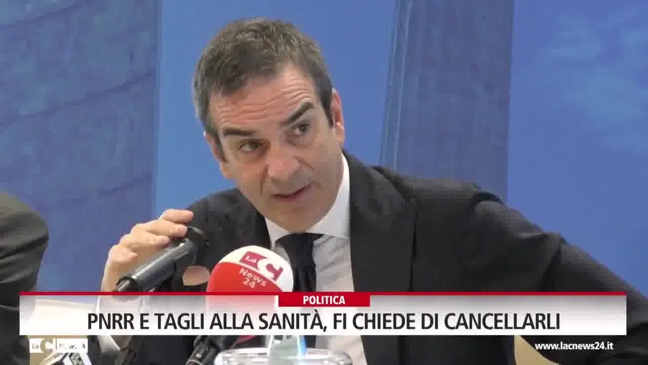 Pnrr e tagli alla sanità, Fi chiede di cancellarli