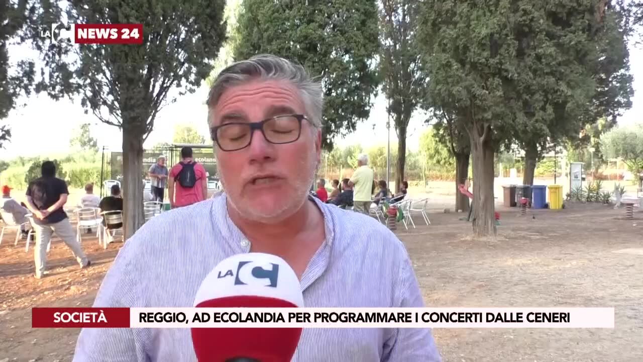 Reggio, ad Ecolandia per programmare i concerti dalle ceneri