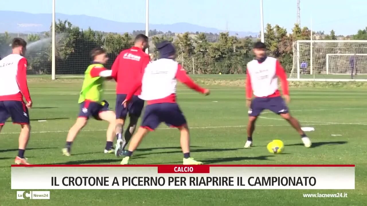 Il Crotone a Picerno per riaprire il campionato