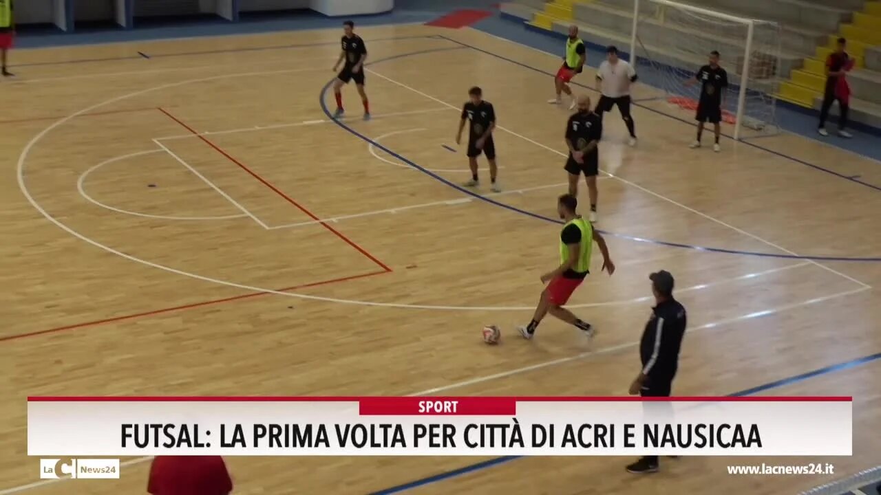 Futsal, la prima volta per città di Acri e Nausicaa