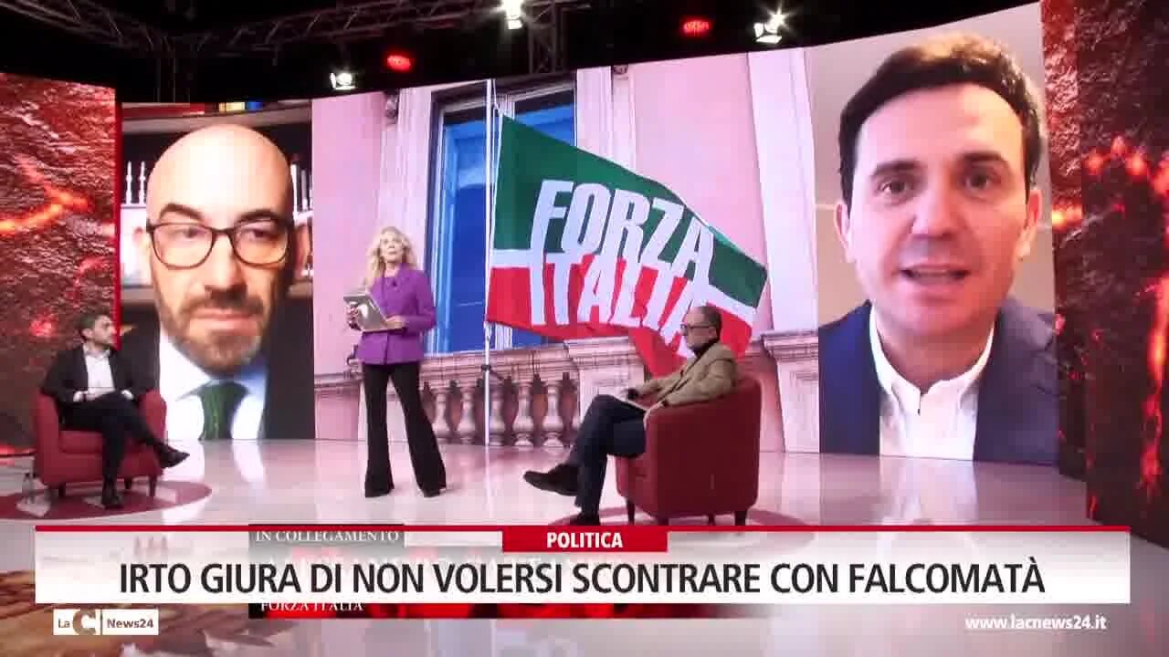 Irto giura di non volersi scontrare con Falcomatà