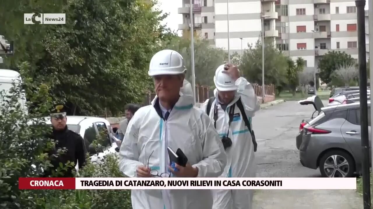 Tragedia di Catanzaro, nuovi rilievi in casa Corasoniti