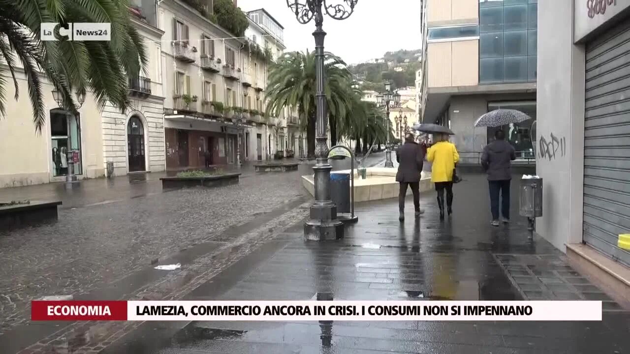 Lamezia, commercio ancora in crisi. I consumi non si impennano