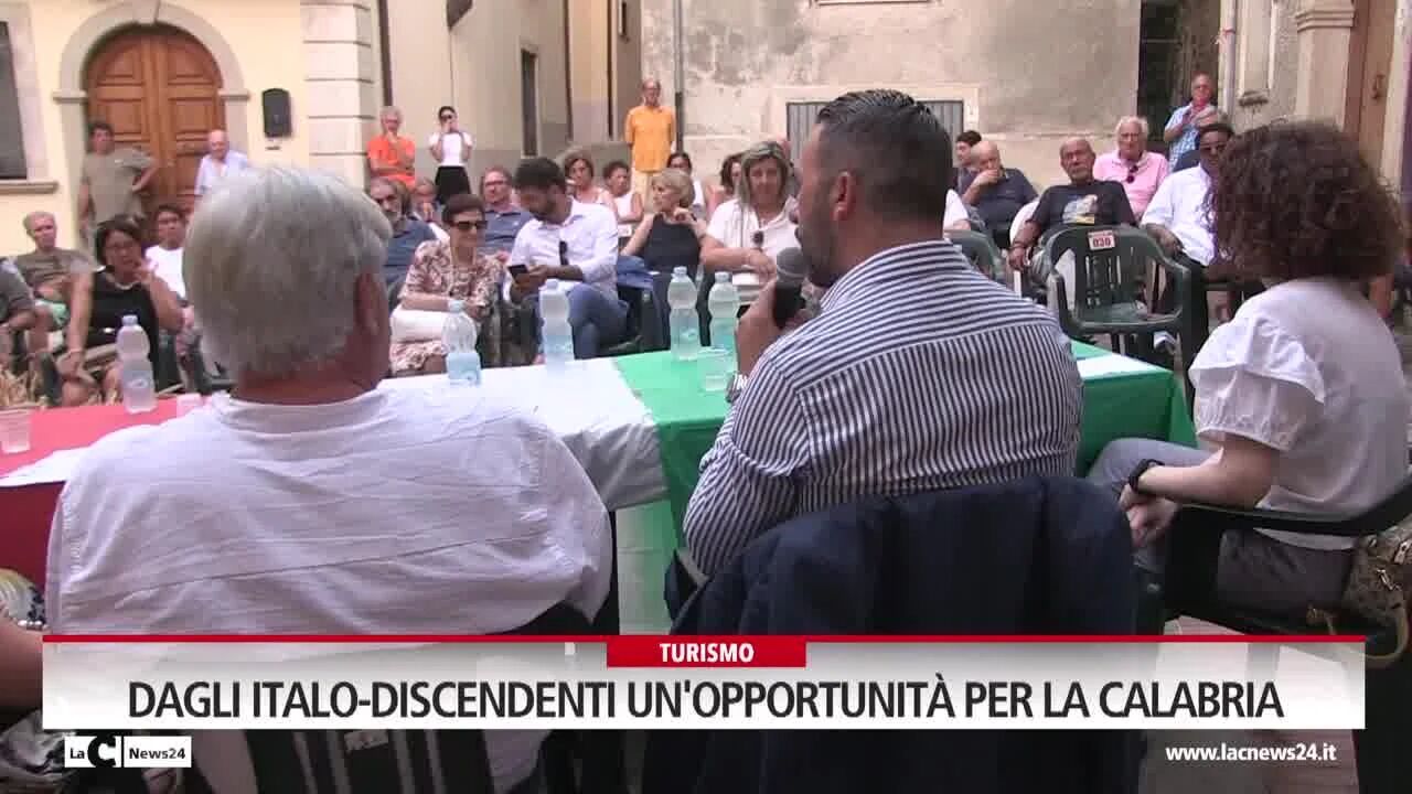 Dagli Italo-discendenti un'opportunità per la Calabria