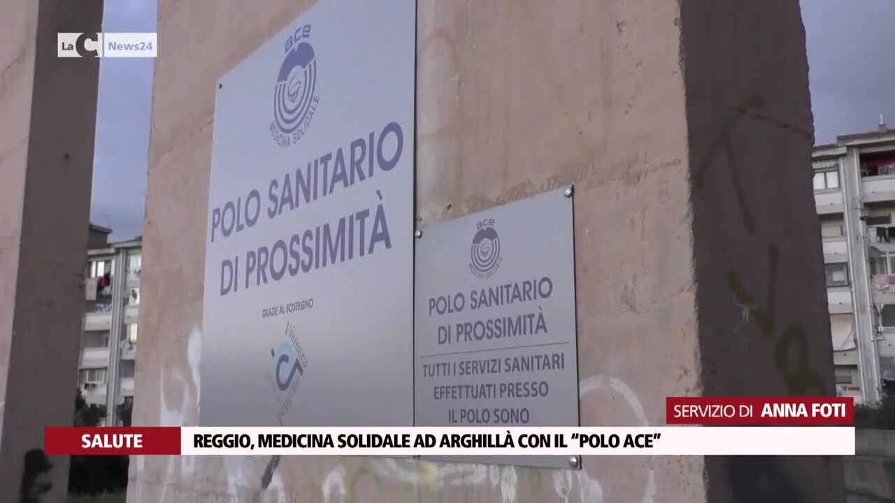 Reggio, medicina solidale ad Arghillà con il “Polo Ace”