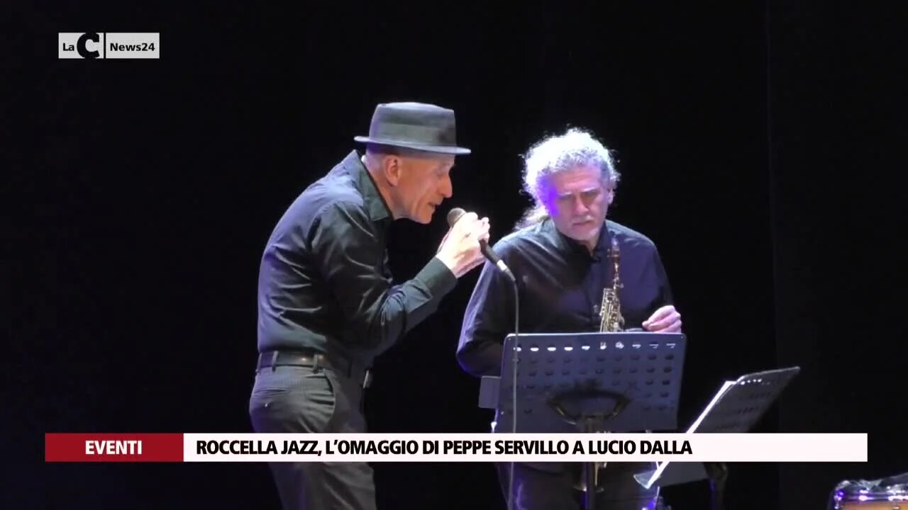 Roccella jazz, Peppe Servillo omaggia Lucio Dalla tra tradizione e nuove sonorità