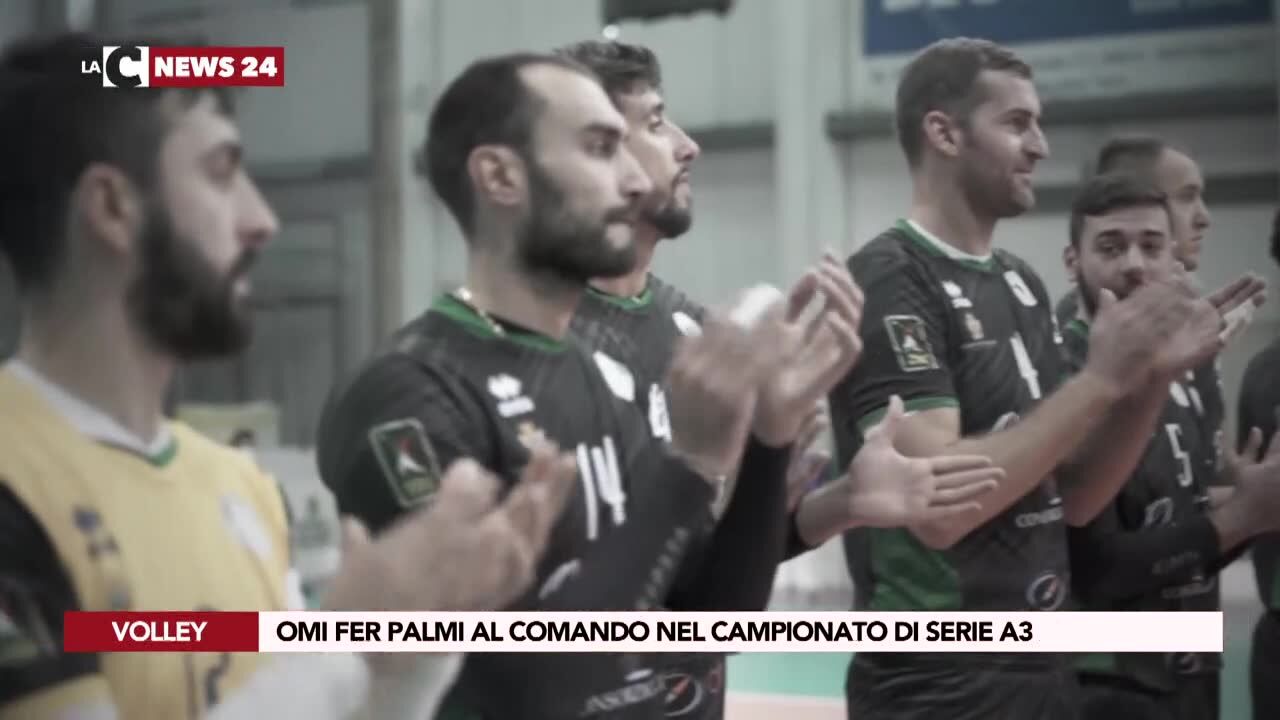 Omi Fer Palmi al comando nel campionato di Serie A3