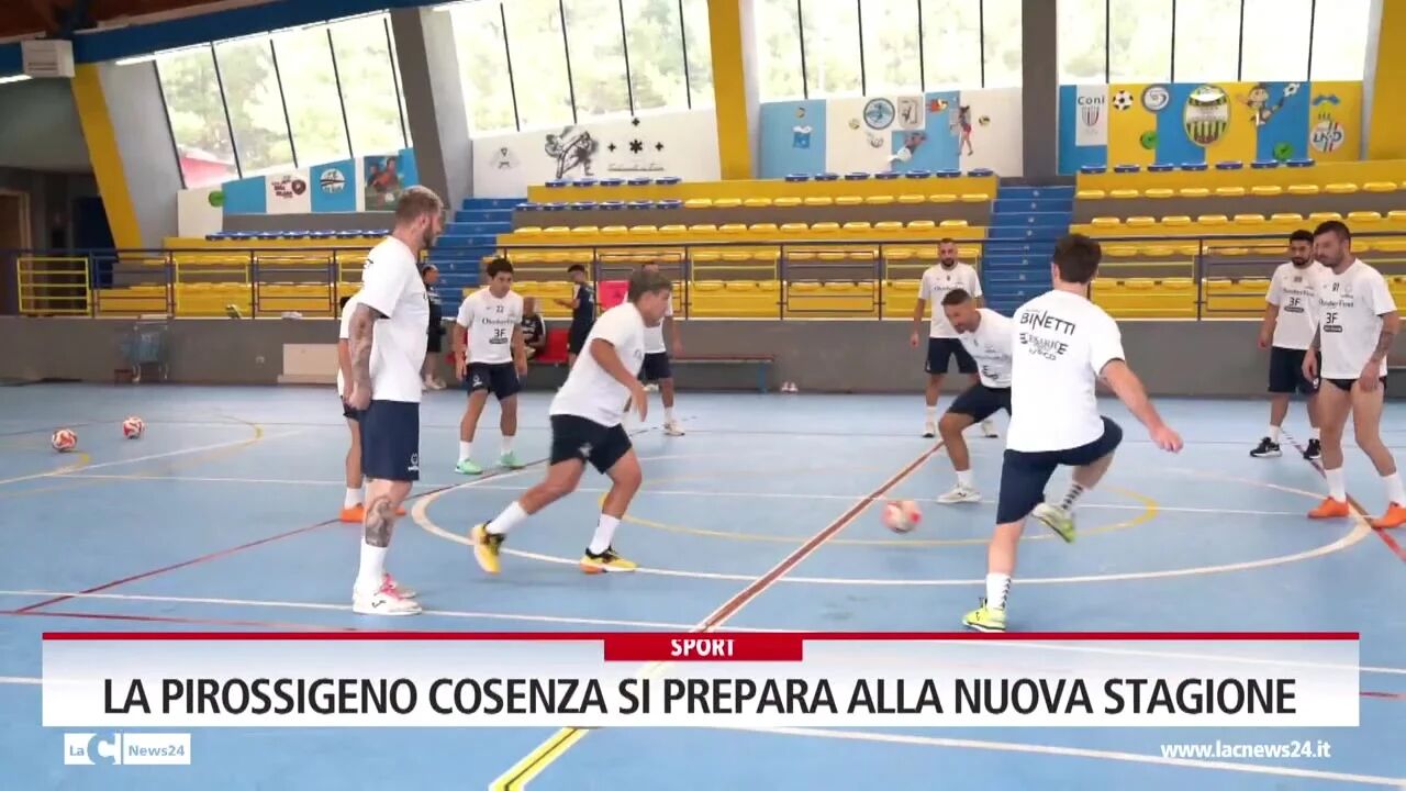 La Pirossigeno Cosenza si prepara alla nuova stagione