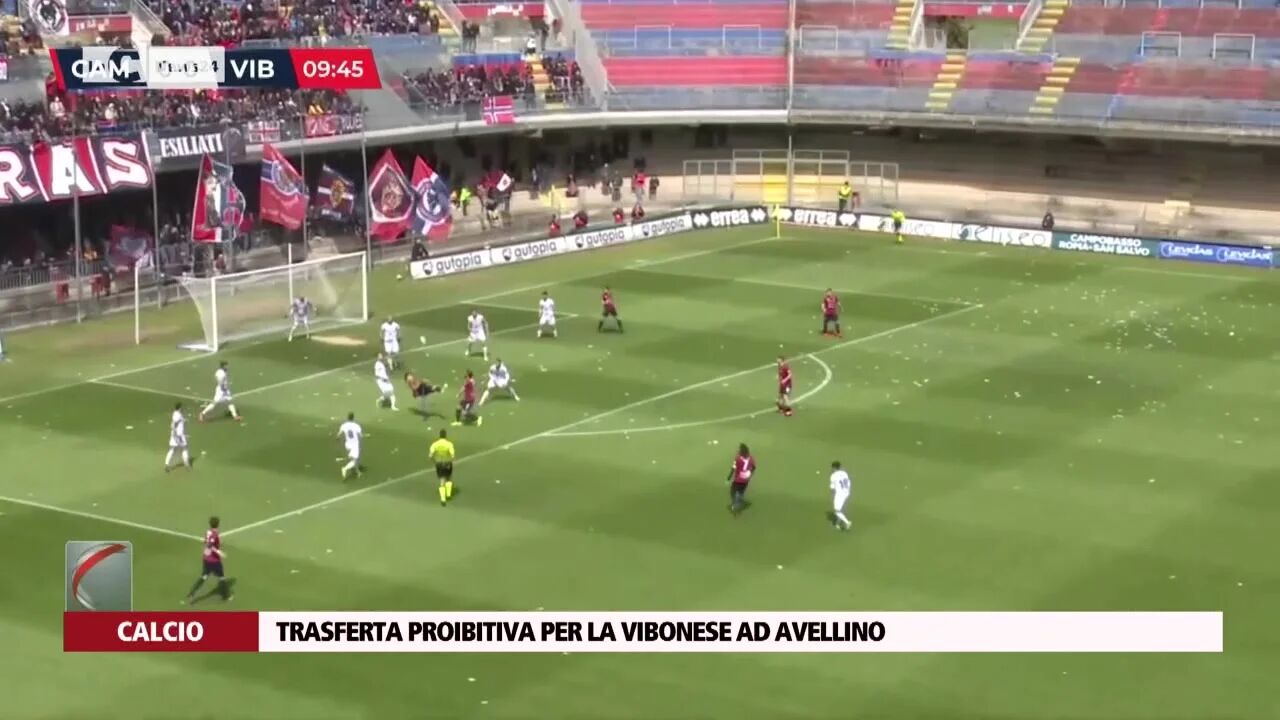 Trasferta proibitiva per la Vibonese ad Avellino