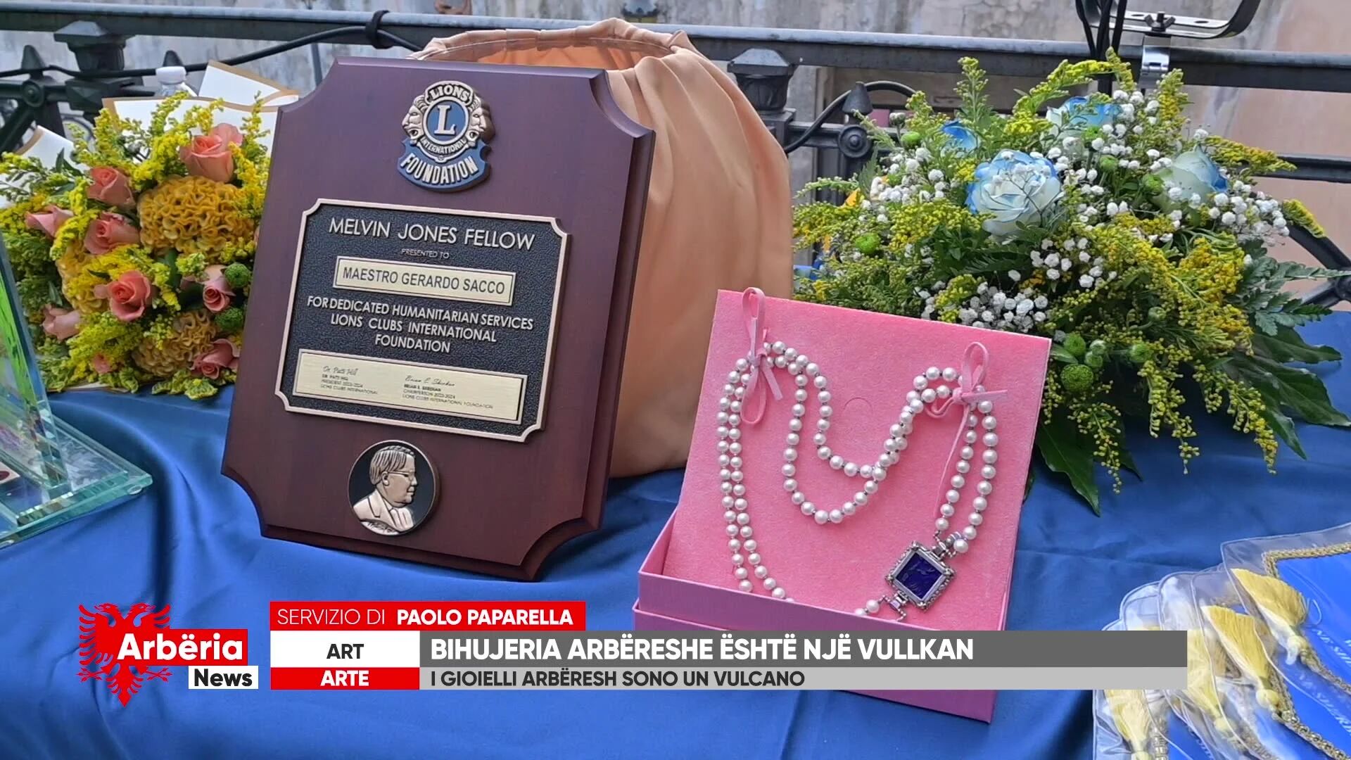 Arberia News - I gioielli arberesh di Gerardo Sacco: l'intervista