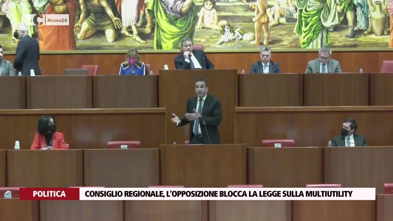 Consiglio Regionale, l’opposizione blocca la legge sulla multiutility