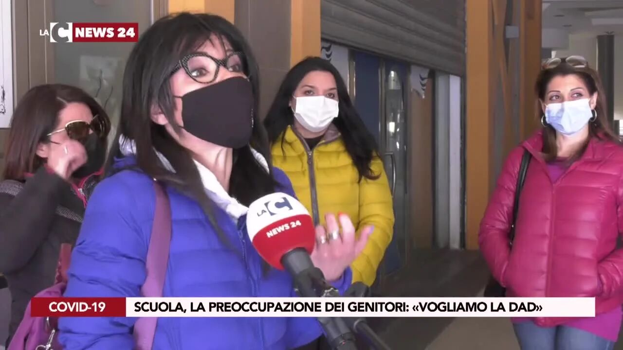Scuola, la preoccupazione dei genitori di Catanzaro: «Vogliamo la Dad»