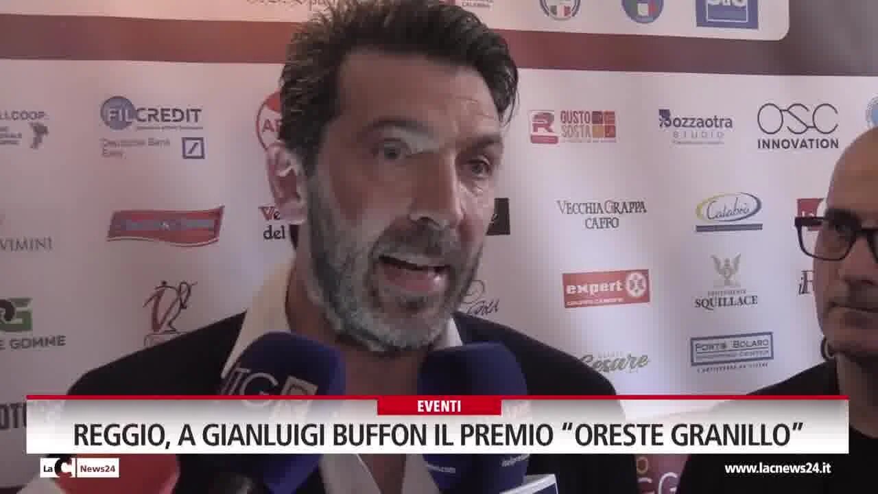 Reggio, a Gianluigi Buffon il premio “Oreste Granillo”