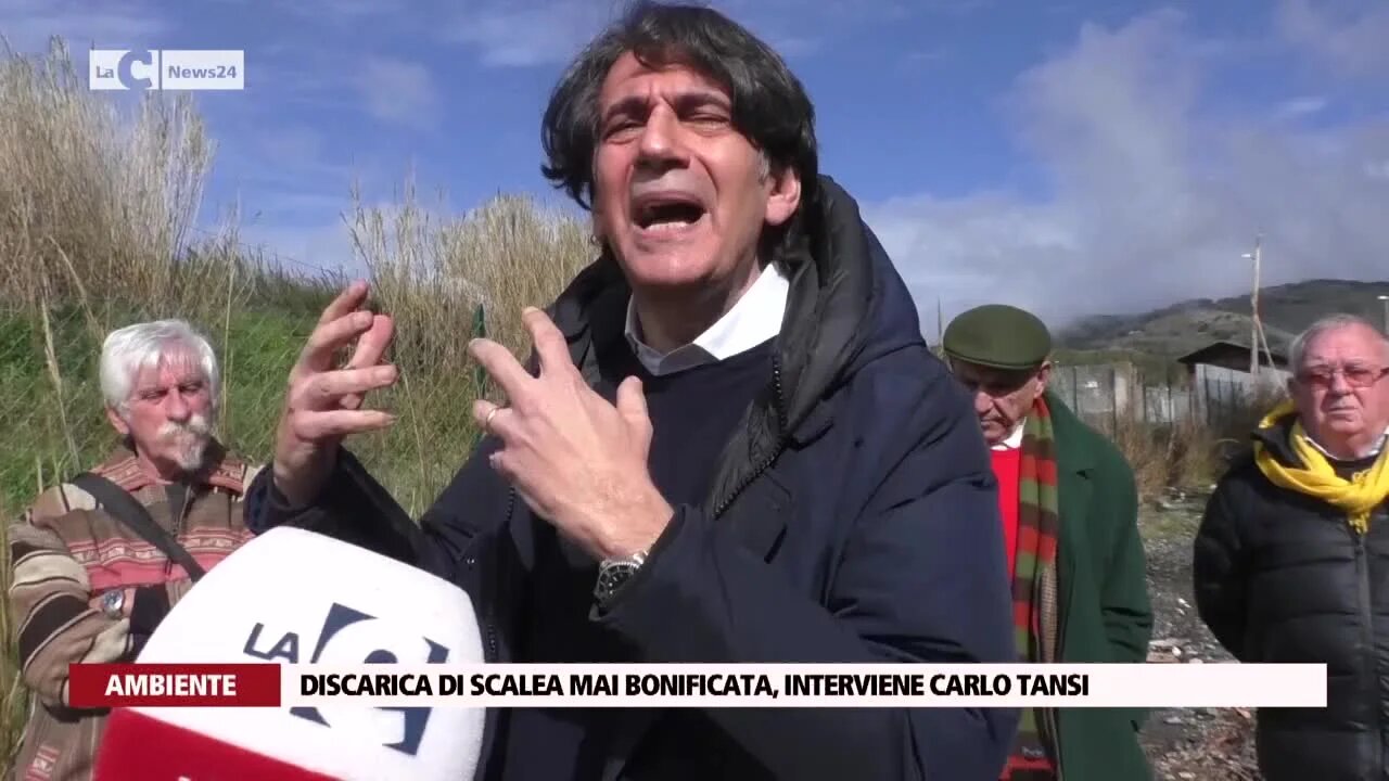 Discarica di Scalea mai bonificata, interviene Carlo Tansi