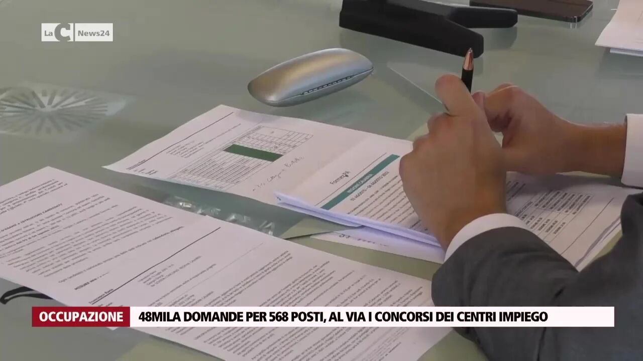 48mila domande per 568 posti, al via i concorsi dei centri impiego